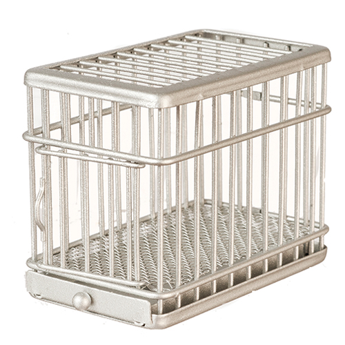 1/2" Scale Dog Cage, Galvanized